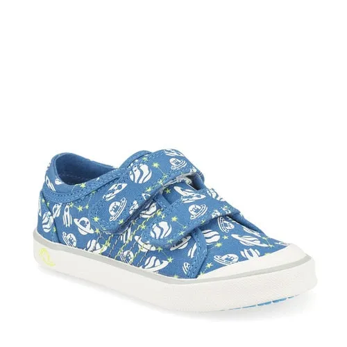 Startrite Cosmic Blue Space Canvas 6178