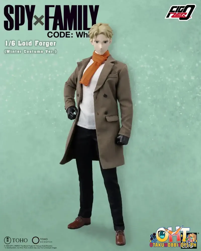 Threezero SPY×FAMILY CODE: White FigZero 1/6 Loid Forger (Winter Costume Ver.)