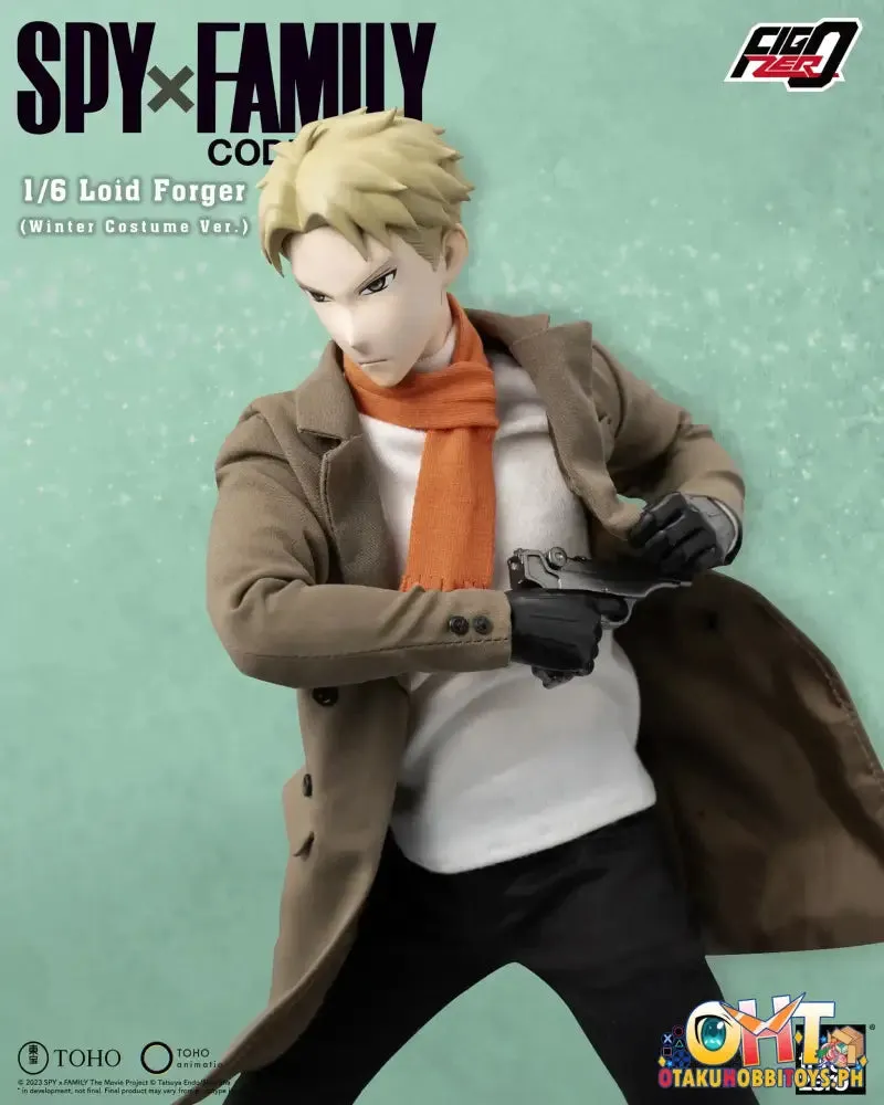 Threezero SPY×FAMILY CODE: White FigZero 1/6 Loid Forger (Winter Costume Ver.)
