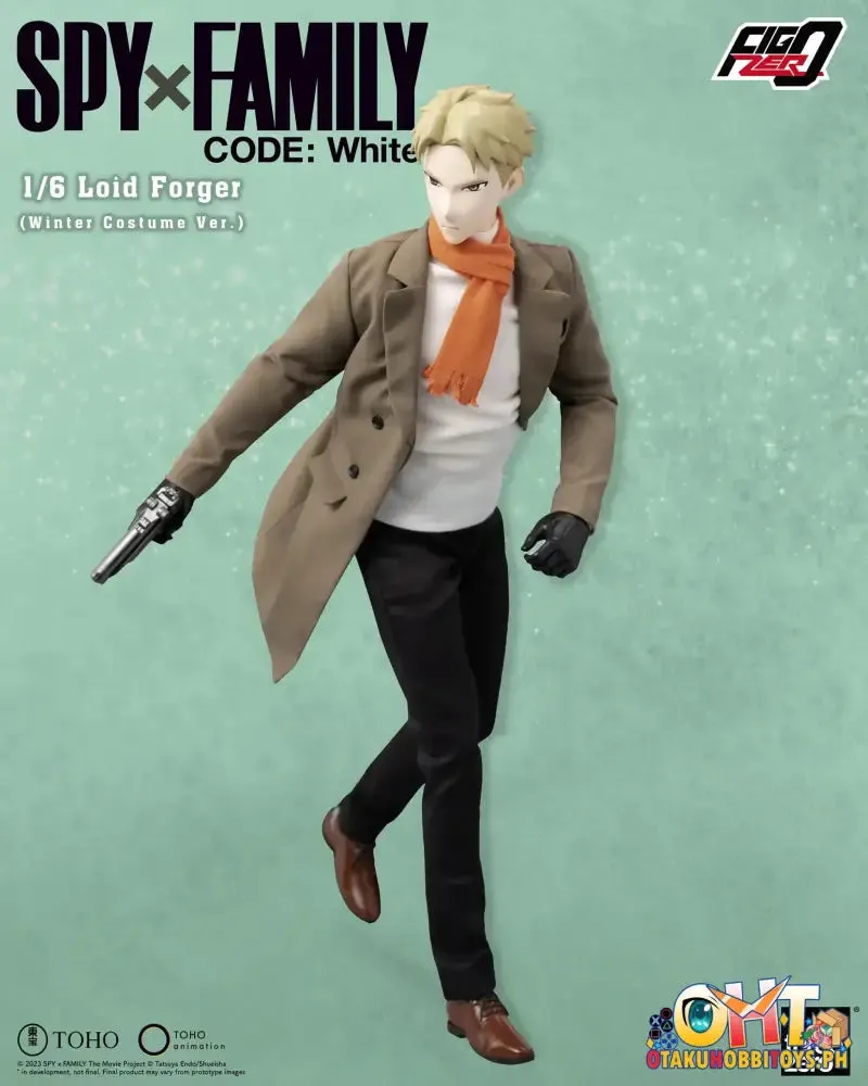 Threezero SPY×FAMILY CODE: White FigZero 1/6 Loid Forger (Winter Costume Ver.)