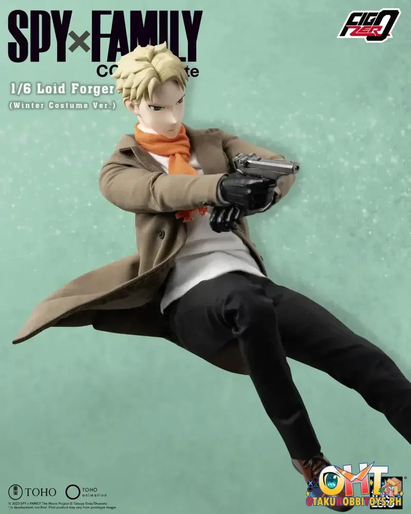 Threezero SPY×FAMILY CODE: White FigZero 1/6 Loid Forger (Winter Costume Ver.)