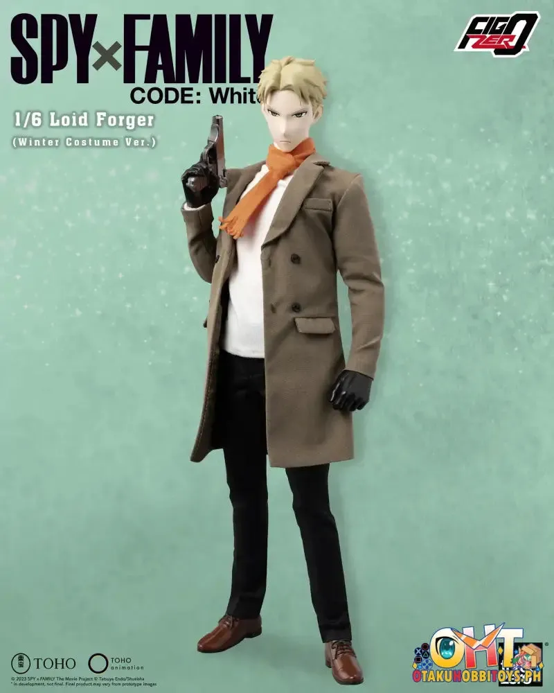 Threezero SPY×FAMILY CODE: White FigZero 1/6 Loid Forger (Winter Costume Ver.)
