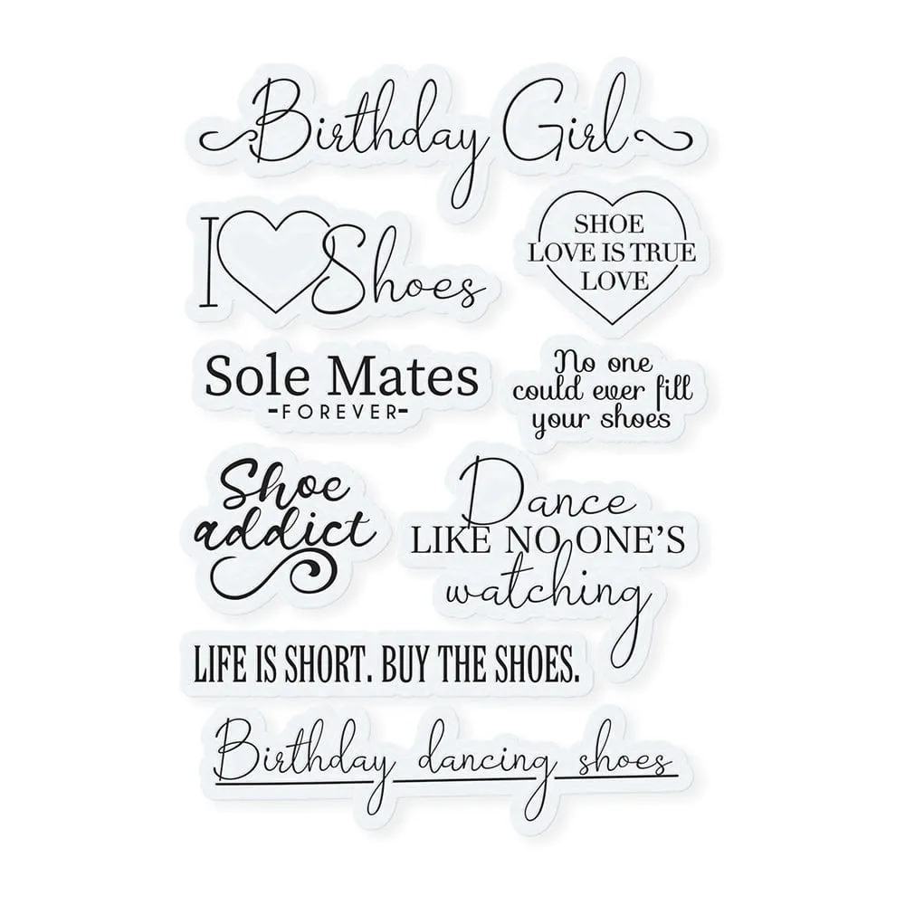 Tonic Studios - I Love Shoes Stamp Set - 5174e