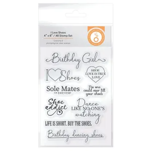Tonic Studios - I Love Shoes Stamp Set - 5174e