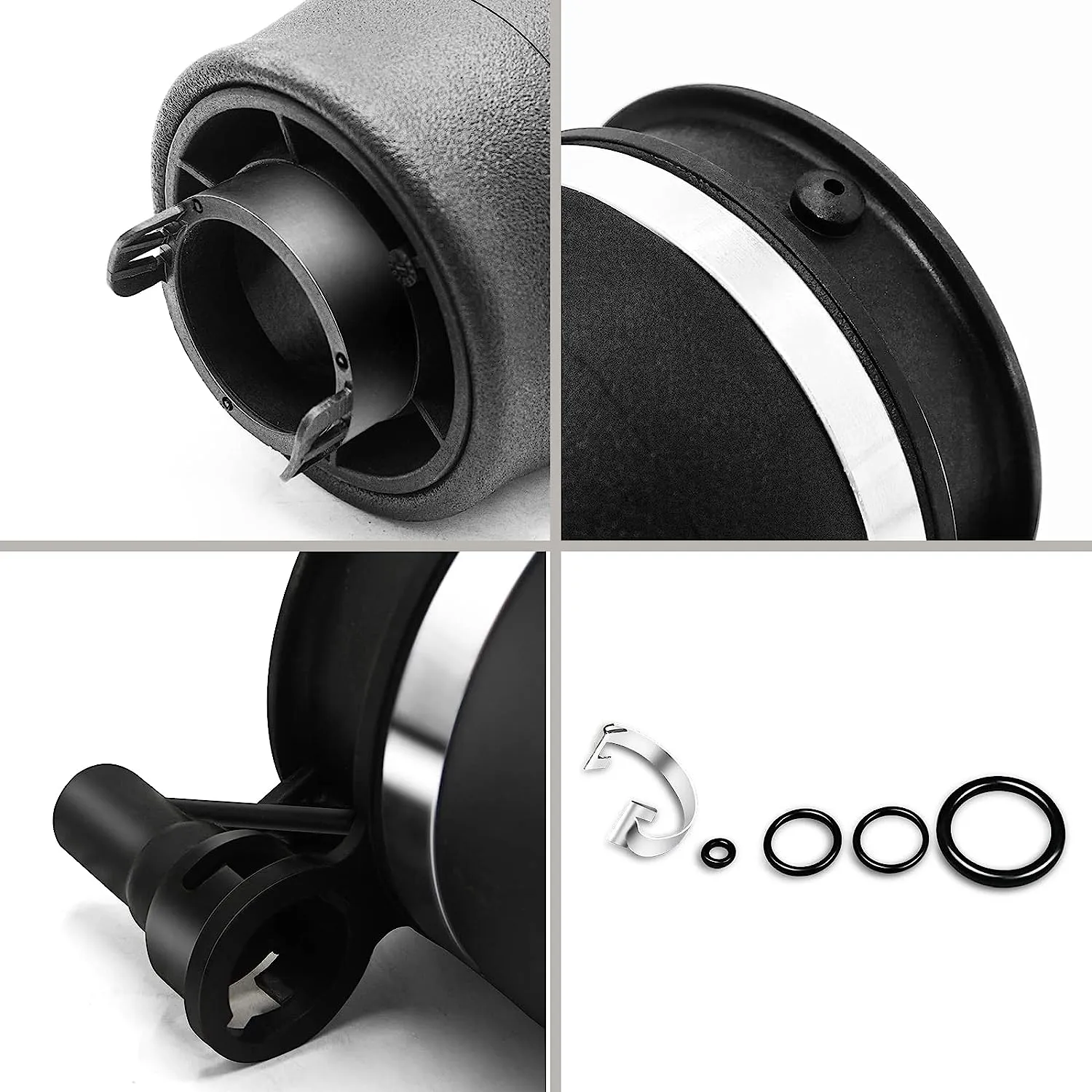 Vigor Front Air Suspension Spring Bag Compatible with Ford Expedition and Lincoln Navigator 2003-2006 Car, OEM Number 2L1Z3C199AA, 4L1Z3C199AA, 6L1Z3C199AA