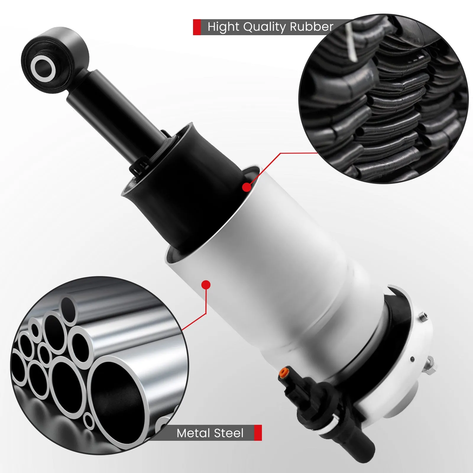 Vigor Rear Right Air Strut Absorber Compatible with Ford Expedition and Lincoln Navigator 2007-2013 Car Air Suspension Shock, OEM Number 8L1Z5A891B, 7L1Z5A891B