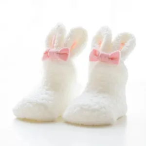 Winter Style Bunny Baby Socks