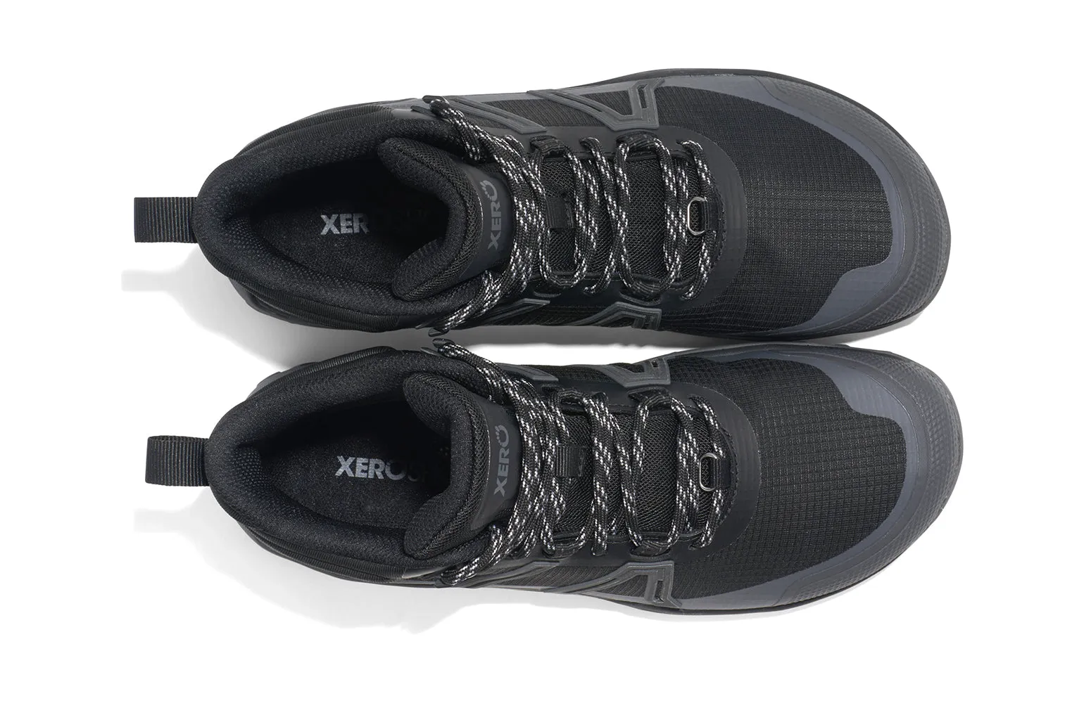 Xero Shoes Scrambler Trail Mid WP (Damen) - black / asphalt